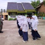 Babinsa Koramil 2307/Ciwandan, Bintahwil Memberikan Materi PBB Dasar