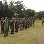 Babinsa Koramil 2307/Ciwandan, Bintahwil Memberikan Materi PBB Dasar