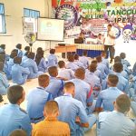 Satnarkoba Polres Bangka Selatan Melakukan sosialisasi Bahaya Narkoba dan Obat Terlarang Kepada Pelajar SMK Negeri 1 Tukak Sadai