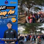 Haji Asep Awaludin dan Usep Setiana Gelar Sarapan Gratis Bareng Warga di Alun – Alun Malingping