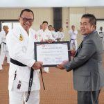 Walikota Cilegon Helldy Agustian Mengucapkan Terima Kasih Atas Penghargaan Sabuk Hitam Dari Lemkari Banten