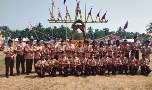 Babinsa Hadiri Upacara Hari Pramuka ke – 62