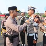 Kapolres Metro Pimpin Apel Gelar Pasukan Ops Zebra Krakatau 2023