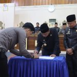 Sepakati Rancangan KUA PPAS Perubahan APBD 2023, Pemkab Wajo dan DPRD Wajo Teken Persetujuan Bersama