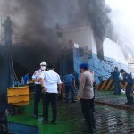 Ditpolairud Polda Banten Respon Cepat Terkait Kebakaran KMP Mutiara Berkah I