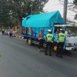 Ops Zebra Krakatau 2023: Satlantas Polres Metro Intensif Berikan Teguran dan Himbauan Truk ODOL