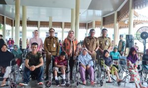 Riana Sari Arinal Ketua Umum PKDL Menutup Kegiatan UPSK 2023 Way Kanan