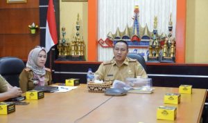 Mewakili Gubenur Lampung Staf Ahli Ekonomi Ikuti Diskon-Tri Triwulan II Tahun 2023