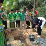 Wakili Danramil Way Bungur, Babinsa Hadiri Peletakan Batu Pertama Pembangunan Mushola