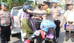 Polres Metro Gelar Kampanye Keselamatan Berlalulintas Ops Zebra Krakatau 2023