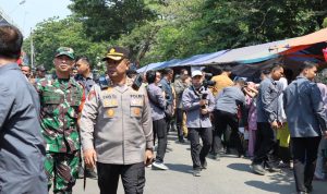 Dandim 0623/Cilegon Amankan Kunker Presiden Jokowi di Cilegon