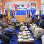 Perkuat Kolaborasi menjelang Pemilu, Pj. Bupati Takalar Kunjungi Kantor KPU 
