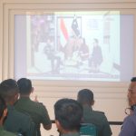 Kodim 0429/Lamtim Serentak Nobar Talkshow Pangdam II/Swj Bersama Pal TV