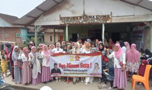 Ratih Puspa Sari Bawa Program Revolusi Putih Gerindra di Desa Negri Sakti