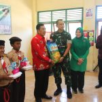 Kodim 0429/Lamtim Turut Sukseskan Launching Program Masuk Dapur Sekolah