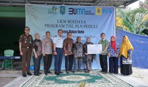 Tingkatkan Pemberdayaan UMKM, PLN Salurkan TJSL Program UKM Berdaya