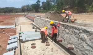 Pembangunan Bumi Perkemahan Cisoka Kontraktor Selalu Patuh Dengan Aturan, Dan Tidak Asal Asalan