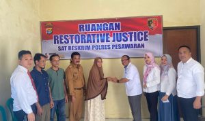 Kasus Pengerusakan Aset PTPN VII Way Lima Selesai dengan Restorative Justice