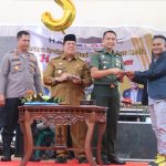 Sinergi Dengan Insan Pers, Dandim 0429/Lamtim Hadiri HUT ke-5 Media Halopaginews