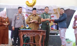Sinergi Dengan Insan Pers, Dandim 0429/Lamtim Hadiri HUT ke-5 Media Halopaginews