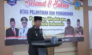 Pengurus Wredatama Provinsi Kep. Babel Masa Bakti 2023-2028 Resmi Dilantik