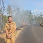 Diduga Akibat Puntung Rokok Jalan Kedondong Pardasuka Dilalap Api