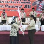 Chusnunia Chalim Lepas Kontingen Raimuna Nasional XII Provinsi Lampung