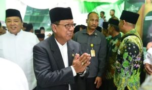Mingrum Gumay Ketua DPRD Provinsi Lampung Hadiri Pembukaan Konferensi Wilayah XI NU di Kota Metro 