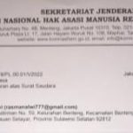 Dukungan Komnas Ham, Rasman Alwi Ucapkan Terima Kasih