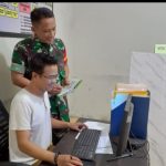 Babinsa Koramil 2302/Bojonegara, Puan Ter Pendataan Anak Yatim