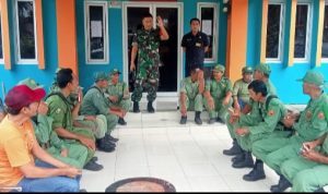 Babinsa Koramil 2303/Pulomerak, Bintahwil Memberikan Materi Tentang Bela Negara