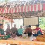 Babinsa Koramil 2302/Bojonegara, Komsos Tentang Pembersihan Jalan Kampung