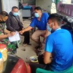 Babinsa Koramil 2301/Cilegon, Puan Ter Mendata Masyarakat Kurang Mampu