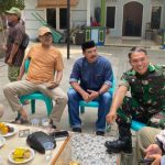 Babinsa Koramil 2303/Pulomerak, Komsos Membahas Keamanan
