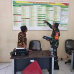 Babinsa Koramil 2302/Bojonegara, Puan Ter Pendataan Jumlah Anak Yatim