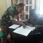 Babinsa Koramil 2304/Anyer, Puan Ter Pendataan Warga Stunting