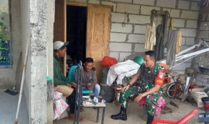 Babinsa Koramil 2302/Bojonegara, Komsos Tentang Bahaya Kebakaran di Musim Kemarau