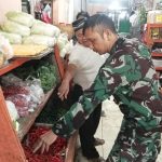 Babinsa Koramil 2301/Cilegon, Komsos Membahas Tentang Harga Daging