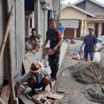 Babinsa Koramil 2307/Ciwandan, Karbak Pembangunan Rumah Warga