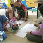 Babinsa Koramil 2302/Bojonegara, Bintahwil Penimbangan Anak Stunting
