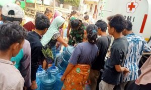 Babinsa Koramil 2305/Cinangka, Bintahwil Pendistribusian Air