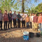 Dampak ELNINO, Polres Takalar, Salurkan Bantuan Sumur Bor dan Pompa Air Bersih di Wilayah Kec- Polut Sebagai Keprihatinan kepada Warga