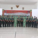 Dandim 0429/Lamtim Pimpin Acara Kenaikan Pangkat 22 Prajurit