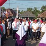Ratusan Masyarakat dan Pelajar Desa Serdang Antusias Sambut Bupati dan Wakil Bupati Bangka Selatan