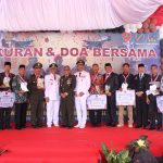 Digelar Meriah, Duo Amran Hadiri Upacara Peringatan HUT Ke-78 TNI Tingkat Kabupaten Wajo