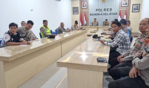 Polres Basel Ikuti Rakor Linsek Operasi Mantap Brata 2023/2024