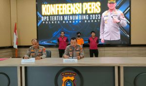 Selama 12 Hari, Polres Bangka Barat Operasi Tertib Menumbing 2023