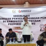 Bawaslu RI dan Anggota Komisi II DPR RI Gandeng Jurnalis SE Kabupaten Pesawaran Sosialisasi Pemilu 2024