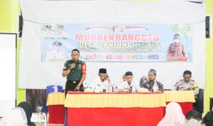 Hadiri Musrenbangdes, Babinsa Koramil 06/Purbolinggo : Stunting PR Kita Bersama