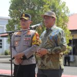 Pimpin Sispamkota Bersama Kapolres, Bupati Wajo Ajak Suskeskan Tahapan Pesta Demokrasi 2024